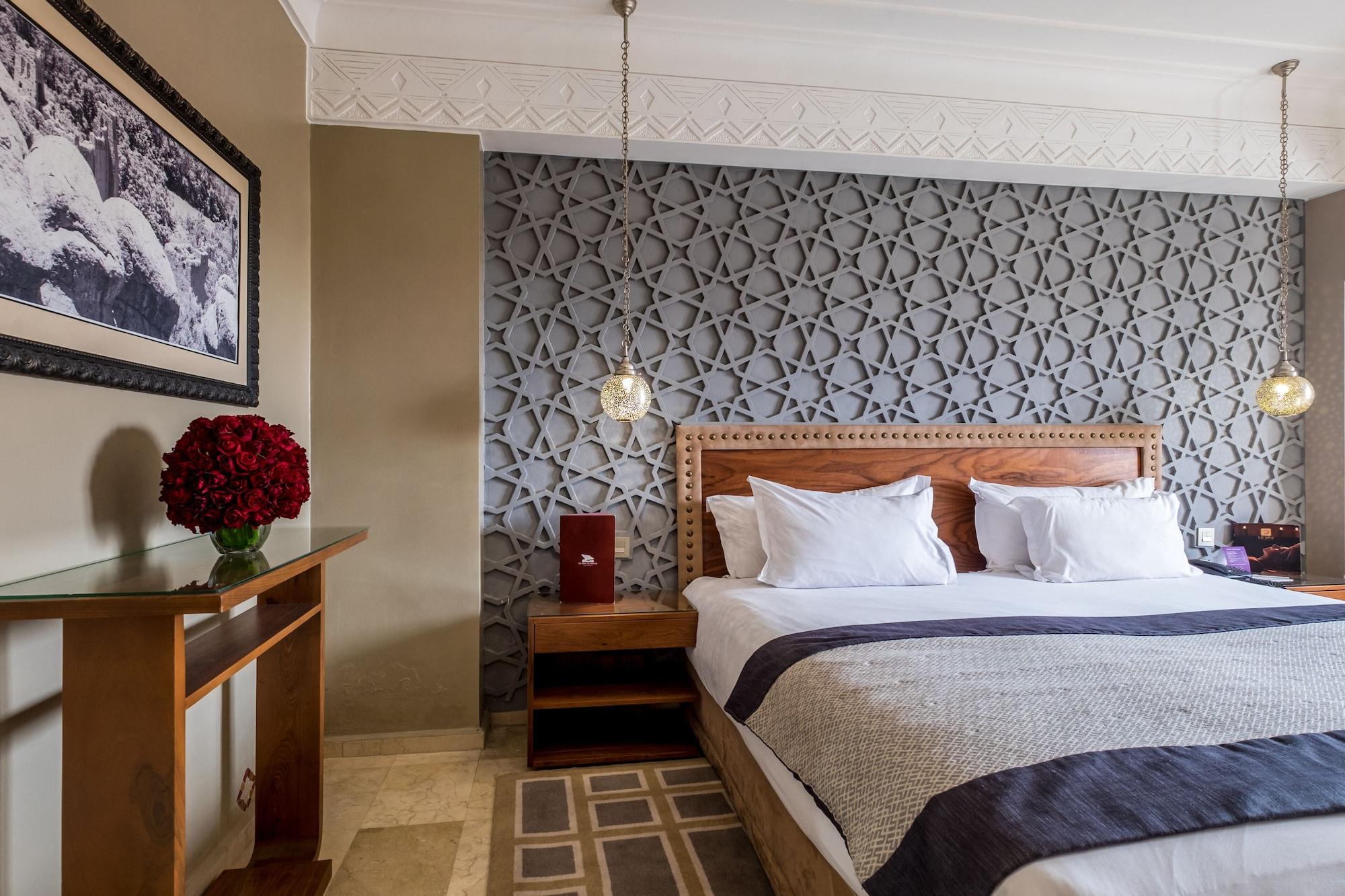 هيفيرنادج فندق وسبا مراكش المظهر الخارجي الصورة A bedroom at the hotel