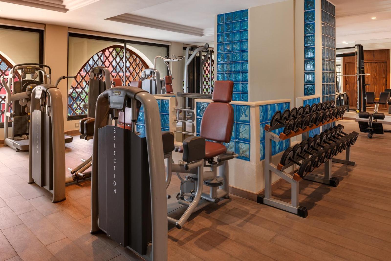 هيفيرنادج فندق وسبا مراكش المظهر الخارجي الصورة The gym at the hotel