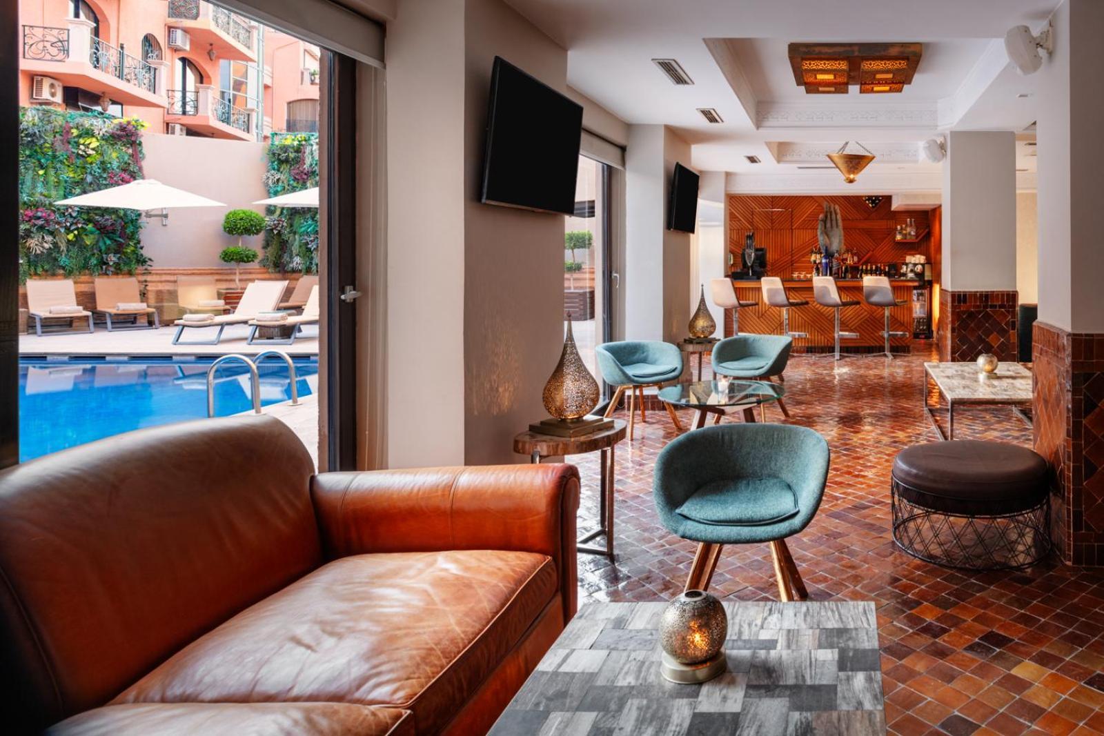 هيفيرنادج فندق وسبا مراكش المظهر الخارجي الصورة The hotel's lobby