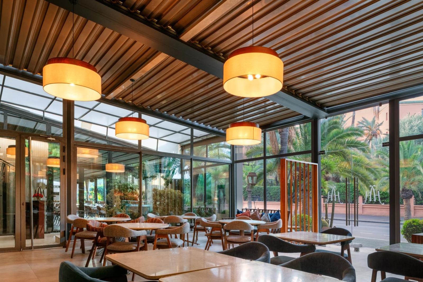 هيفيرنادج فندق وسبا مراكش المظهر الخارجي الصورة The interior of the restaurant