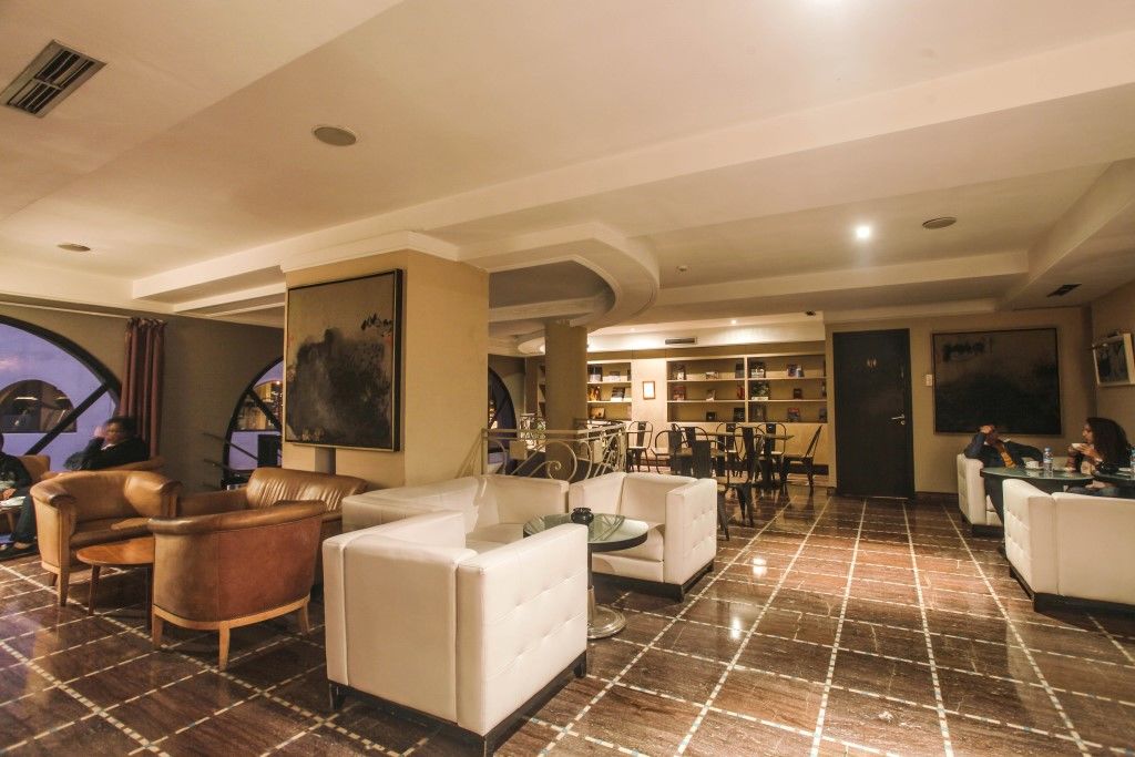 هيفيرنادج فندق وسبا مراكش المظهر الخارجي الصورة The lounge at the airport